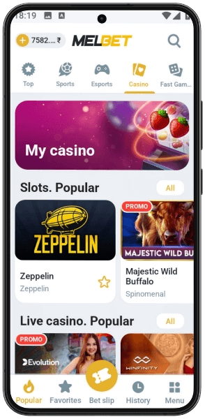Melbet Mobile App